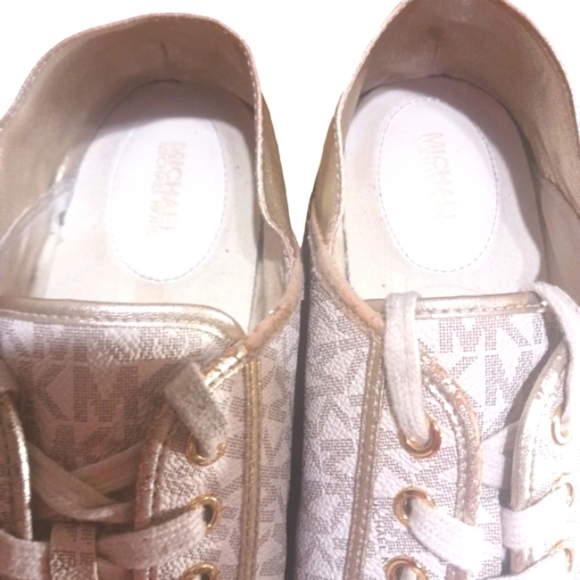 Michael Kors Kristy MK Logo Espadrille Sneaker size 9.5 - Picture 4 of 8